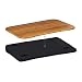 Relaxdays Soporte Portátil, Bandeja Ordenador, Cojín Extraíble, 1 Ud, 51x37 cm (hasta...