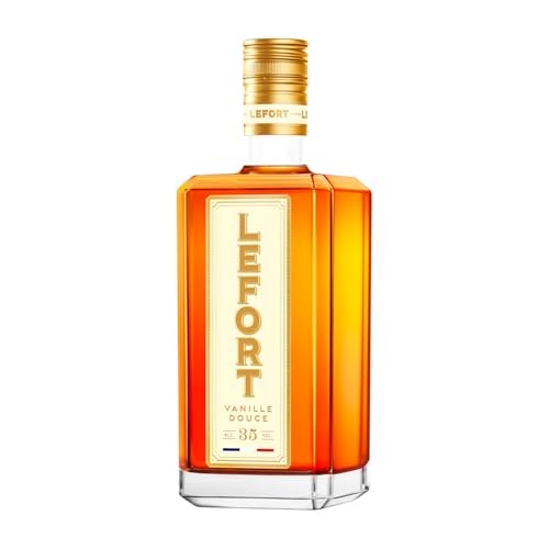 LEFORT - Blanc - Spiritueux À Base d’Eau de Vie, de Whisky LEFORT & d’Arômes Naturels de Vanille Douce Biologique - 35% Alcool - Origine : France -...