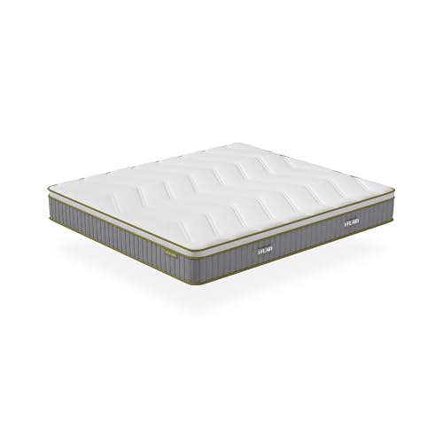 MOG CASA Colchón Híbrido Muelles Ensacados Verge 28 cm, 90x200 cm| Tacto Hotel