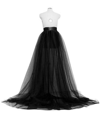 Womens Long Tulle Tutu Skirts Y2k High Waist Sheer Mesh Dress Bandage Overskirt for Wedding, Party, Cocktail, Prom3