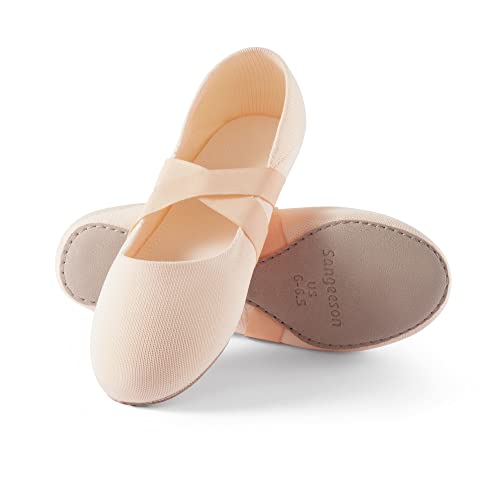 Sangeeson Leather Dance Ballet Shoes