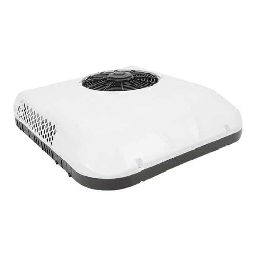 RV Rooftop Air Conditioner, 12V RV Heating and Cooling Air Conditioner for Motorhomes, AC Unit for Vans, Trucks, Boats, Trailers