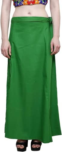 Image of Style Ally Women's Saree Cotton Readymade Petticoat (Free Size)