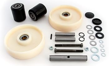 Lift-Rite - Big Joe L-50 Complete Wheel Kit for Manual Pallet Jack - Black