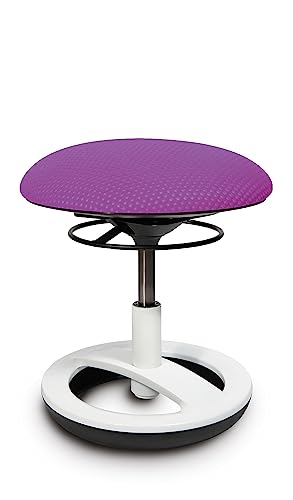 Topstar Kindersitzhocker Sitness Bobby Alu weiß lackiert lila Topstar Kindersitzhocker Sitness Bobby Alu weiß lackiert lila