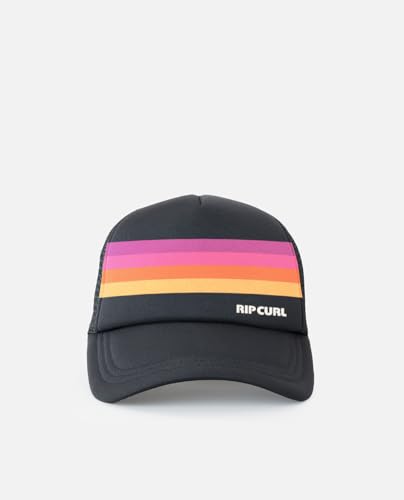 Image of Rip Curl Unisex Adult Youth Trucker Hat with Snapback Closure and Mesh Back - Adjustable, Breathable Cap for Boys & Girls