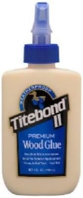12-Pack of 4 Oz Franklin 5002 Titebond II Weatherproof Exterior Wood Glue