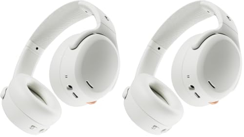 Image of Skullcandy Crusher ANC 2 Noise Cancelling Wireless Headphones - Bone (Pack of 2)