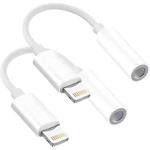 WONGYEAH Lightning to 3.5mm Adapter Cover