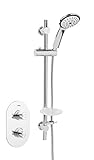 Bristan AR3 SHCMT C Artisan empotrable Control termostático Dual válvula de ducha con Kit, cromado