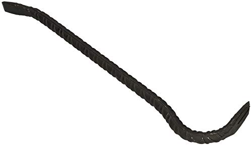 KOTARBAU® Barra de palanca de acero 400 mm, Barra de demolición, Barra de uña, Extractor de clavos, Herramienta para desmontar pisos de parquet, tablones de madera, Pata de cabra, Desencofrador