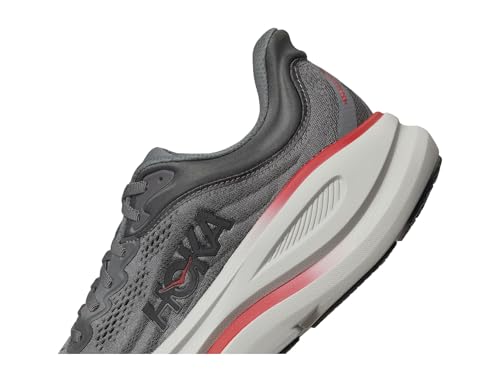 HOKA Hoka Mens Bondi 9 Satellite Grey/Outer Orbit 10 Medium