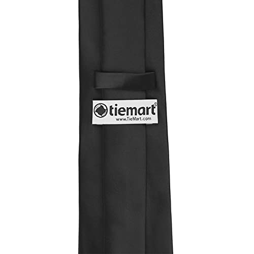 Image of tiemart Premium Solid Color Necktie