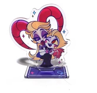 Amazon.com: 8cm Anime Hazbin Hotel Helluva Boss Game Acrylic Stand