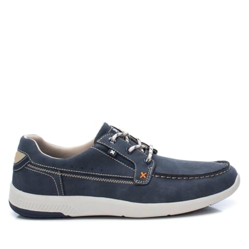 XTI   Zapato Hombre Navy   Calzado Cómodo y Versátil   Moda Casual   Modelo 14404801 (Talla 42)