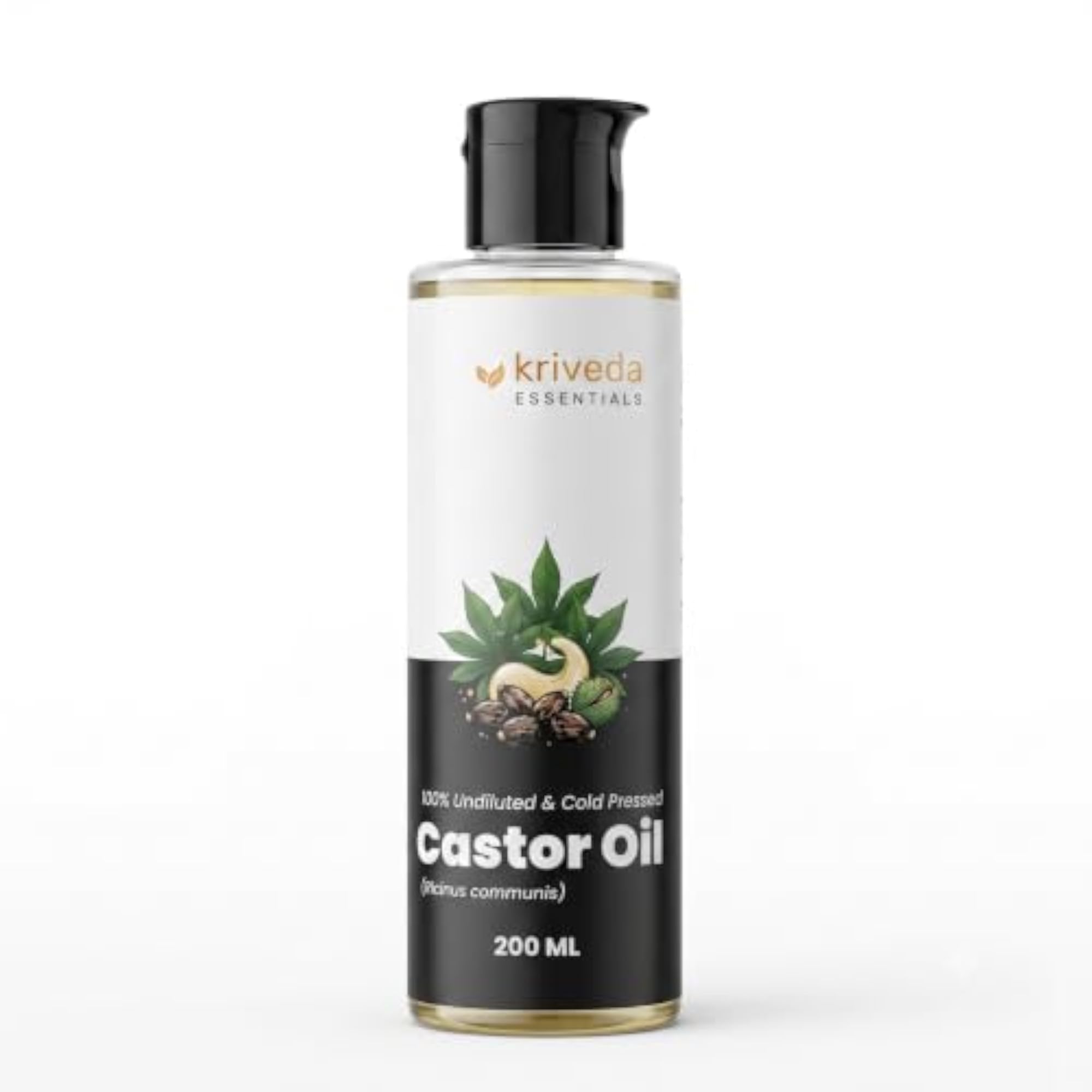 Cold Pressed Castor Oil, 200 ml