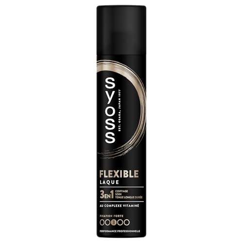 SYOSS, Laque, Tenue Flexible, 3en1, Coiffage,...