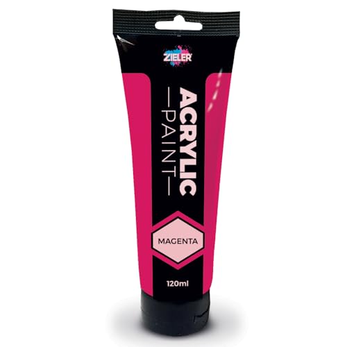 Zieler Peinture acrylique 120 ml (magenta)