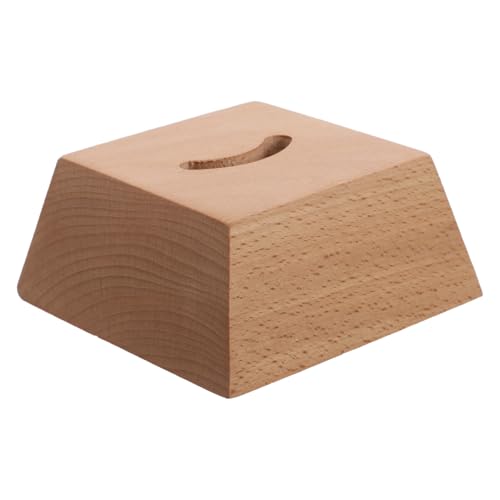 Rangement chausse-pied bois stable support entrée avec bords polis