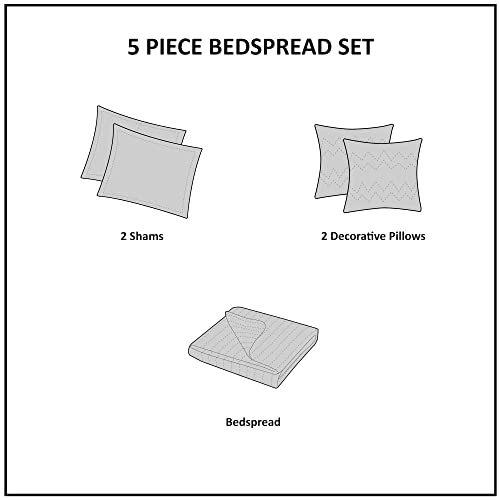 Madison Park MP13-4341 Princeton Reversible Quilted Bedspread Set thumb #5
