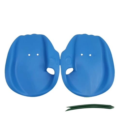 Natación de pádel de mano | Ayuda de entrenamiento en la piscina - Construye fuerza, guantes para entrenamiento de natación, guantes ajustables de resistencia superior del cuerpo, fácil de ajustar