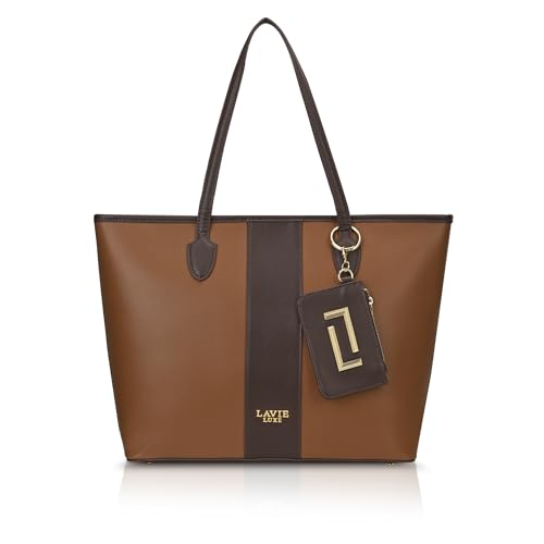 5 Stylish and Spacious Handbags for Women: Upgrade Your Everyday Look 16 Lavie Luxe Women's Duo Sherry Pro Tote Laptop Bag | Tote Laptop B...