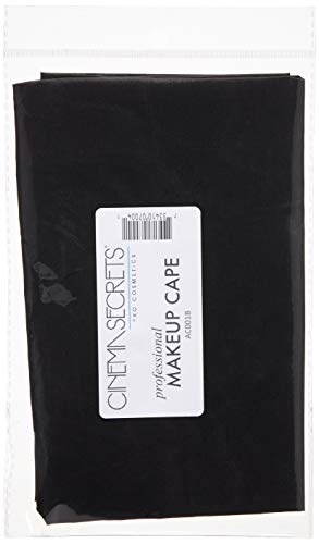 CINEMA SECRETS Pro Cosmetics Makeup Cape - Black