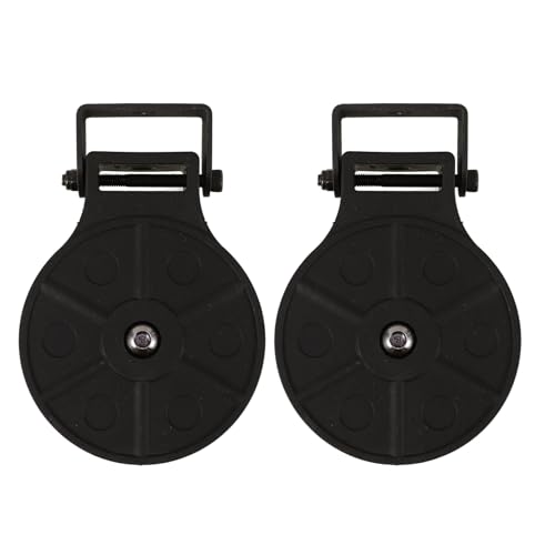 Équipement de musculation robuste lot de poulies universelles noires