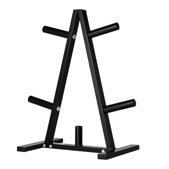 Basics Weight Plate Tree Rack