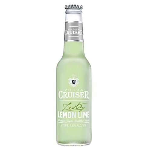 image for Vodka Cruiser Zesty Lemon/Lime, Refreshing Flavoured Pre-Mixed Vodka D