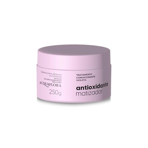 Tratamento Condicionante Antioxidante Violeta Matizadora Acquaflora 250g
