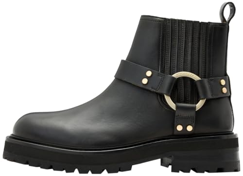 Women's Maddie Ankle Length Leather Biker Boots