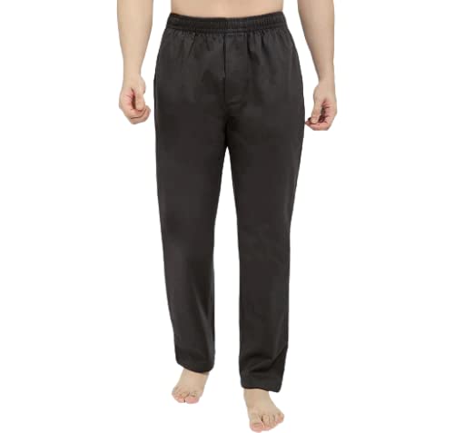 Polyester Cotton Lounge Pant Pyjamas for Men- Solid