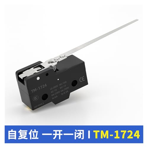 Microswitches TM-1724 et interrupteurs de fin de course TM pour machines