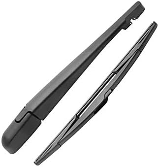SLONGK Rear Wiper & Arm,For Nissan Tiida 2007 2008 2009 2010