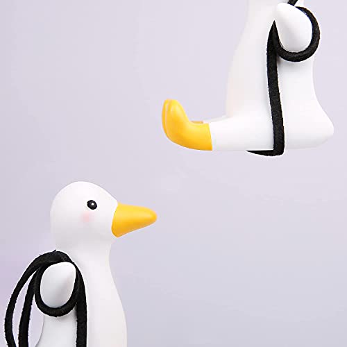 Ygmoner Super Cute Swinging Duck Car Mirror Hanging Ornament Car Interior Accessories (Duck) #TOP4