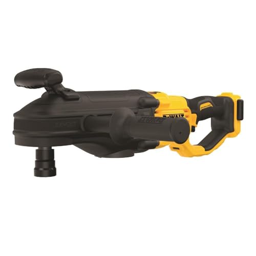 DEWALT FLEXVOLT 60V MAX* Right Angle Drill, Brushless, Quick-Change Stud/Joist Drill, E-Clutch System, Tool Only (DCD471B)