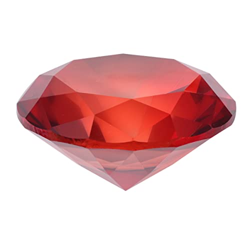 VALICLUD Diamants Artificiels Décoratifs 3.15 Pouces Ornements En Matière Pour Mariage Maison Réception Ambiance Romantique