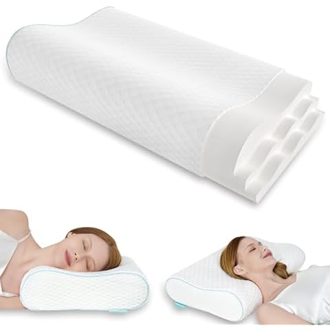 Releep Cervical Neck Pillow Cover