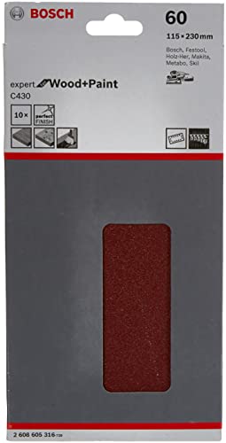 Bosch Accessories C430:115X230Mm 14P.G60 X10