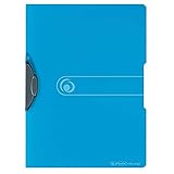 Herlitz 11206455 Polypropylen (PP) blau Datei – Dateien (Polypropylen (PP), blau, A4, 30 Blatt)