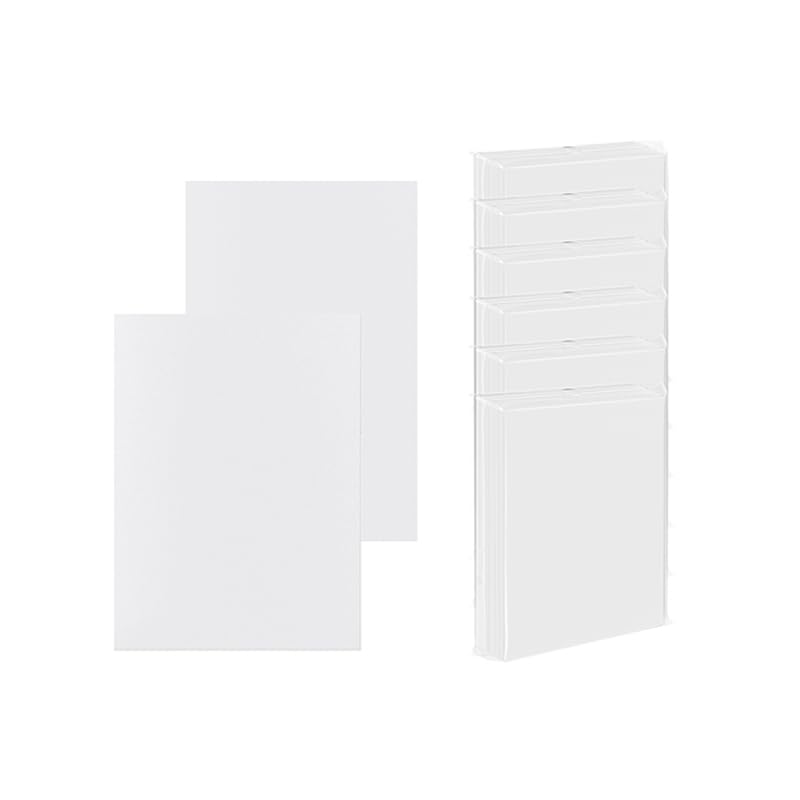 Katomula 300 Packs White Matte MTG Card Sleeves, Standard Matte Trading Card Sleeves Deck Card Protectors Fit for MTG/Yugioh Card