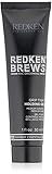 Redken Brews Holding Gel For Men, Medium Hold, Medium Shine, Flake-Free, Hair Gel 1 fl. oz