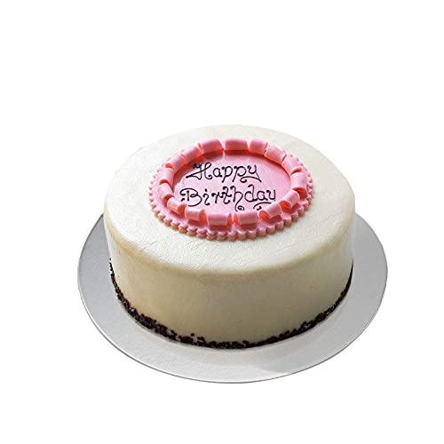 image for WANBAO 8 Pack Silver Cake Boards Sliver Foil Round Cake Circles 6, 8, 