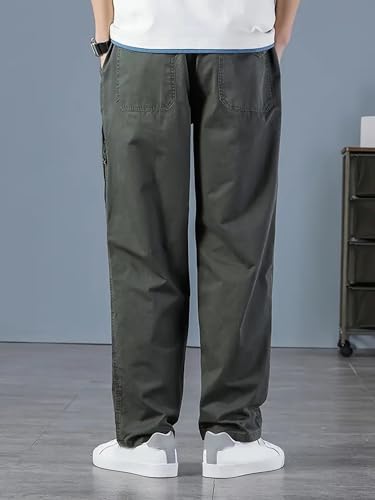 Image of Lymio Cargo for Men || Cotton Cargo Pant || Drawstring Waist Pant (Also Available in Plus Sizes) (62-65)