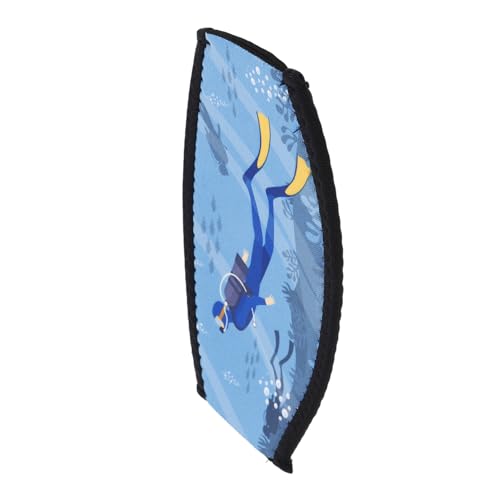 BRIGHTFUFU Lightweight Neoprene Diving Mask Strap Cover for Hair Protection Durable Replacement Strap for Snorkeling Scuba and Underwater Activities Versatile and Reliable Gear