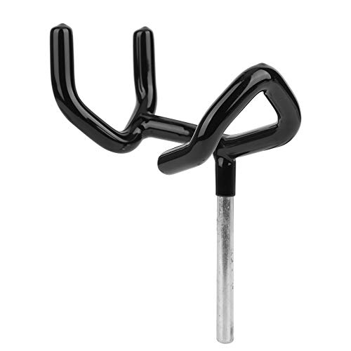 Support de perche de microphone Pilipane en métal noir pour équipement audio