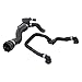 MOTOKU Upper Radiator Coolant Hose with Ventilation Hose Set for BMW 535i GT XDrive 740Li 535i GT 640i Gran Coupe XDrive 535i 740i 2010-2018
