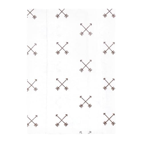 Image of Hudson Baby Unisex Baby Cotton Flannel Burp Cloths 7-Pack, Modern Lion, One Size