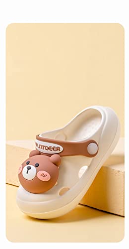 Children's slippers cartoon bear cave shoes anti-slip anti-collision sandals summer3